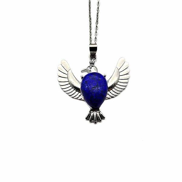 Peace Dove Water Droplet Crystal Necklace Pendant Fashion Ornament Simple Pendant