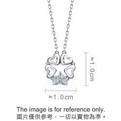 18K White Gold Diamond Necklace