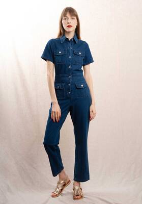 Jumpsuit Comb Combipanmc Denim | Color: DENIM | Size: L