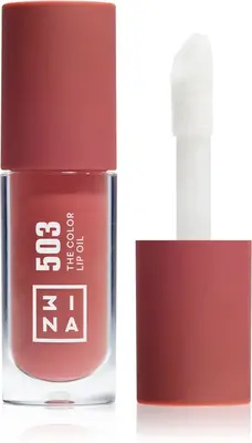 3Ina The Color Moisturizing Oil For Lips Color 503 - Medium Nude Pink, Sheer 4 Ml