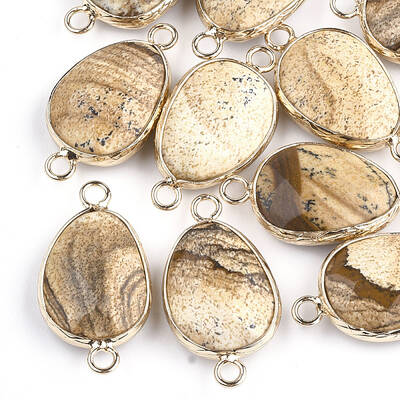Natural Picture Jasper Links connectors