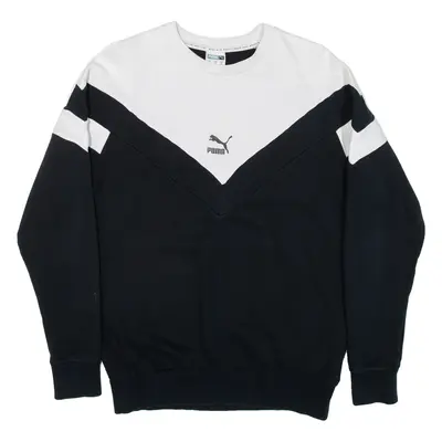 PUMA Mens Sweatshirt Black XS