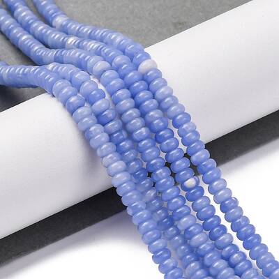 Synthetic Blue Lace Agate  Beads Strands