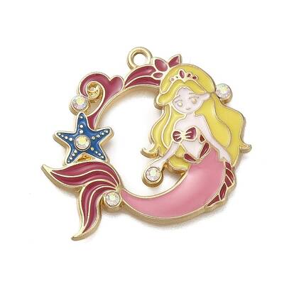 Alloy Enamel Pendants