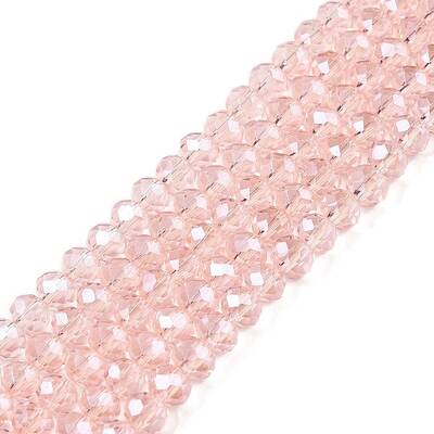 Electroplate Glass Beads Strands