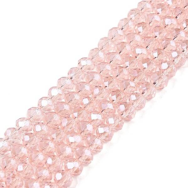 Electroplate Glass Beads Strands