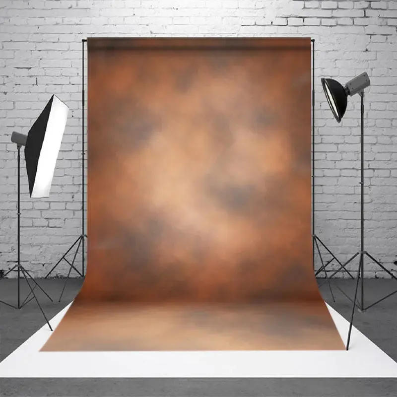 Brown Gray Vague Smoky Abstract Textured Backdrop - Aperturee
