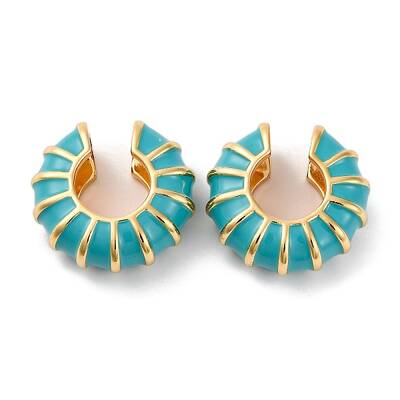 Brass Cuff Earrings for Women