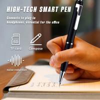 64GB Voice Recorder Pen – Smart Audio Recording Device, No Camera, USB Drive, Refillable Ballpoint, Metal Body, Portable Of...