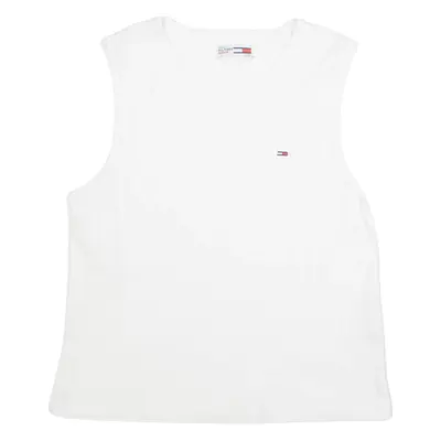 TOMMY HILFIGER Girls Vest White L