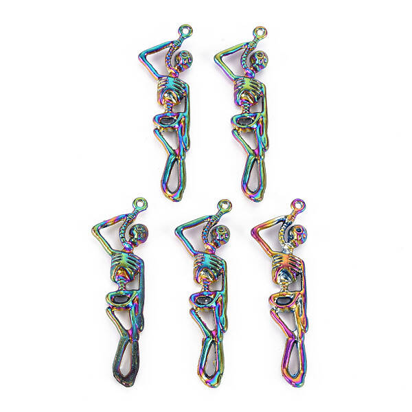 Rainbow Color Alloy Pendants