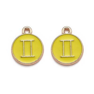 Alloy Enamel Pendants