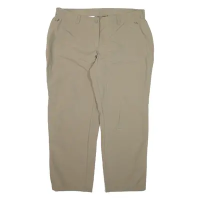 SCHOFFEL Trousers Green Loose Straight Womens W35 L27