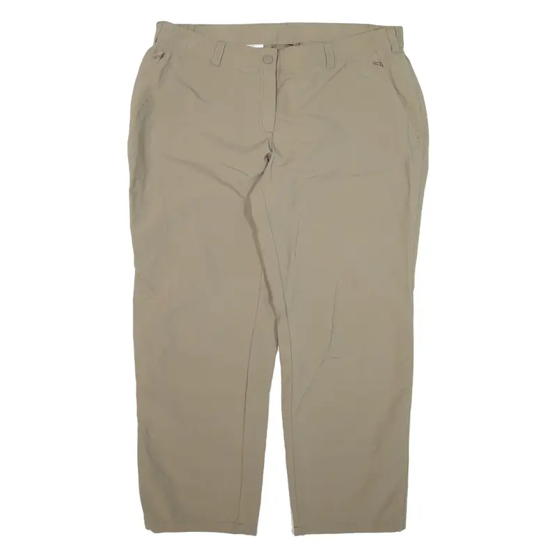 SCHOFFEL Trousers Green Loose Straight Womens W35 L27