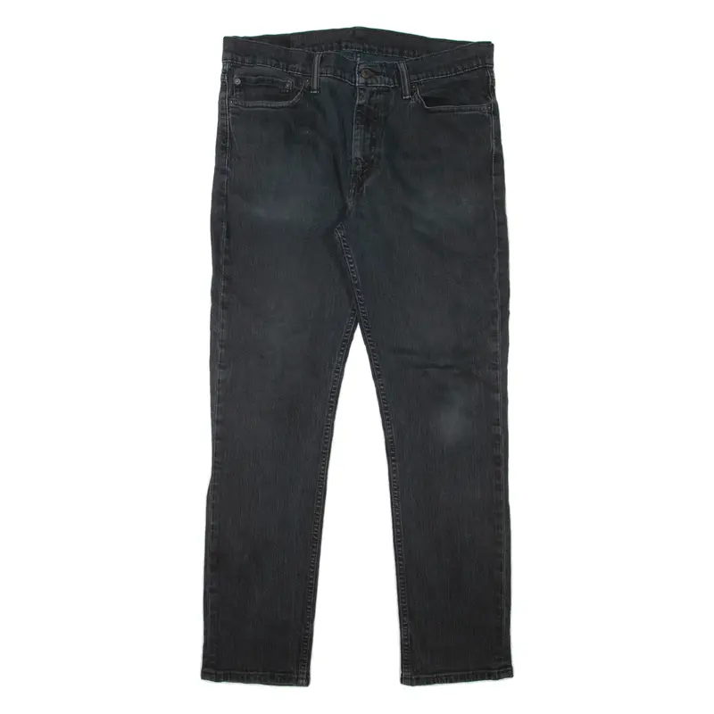 LEVI'S 511 Jeans Mens Black Slim Straight W36 L32