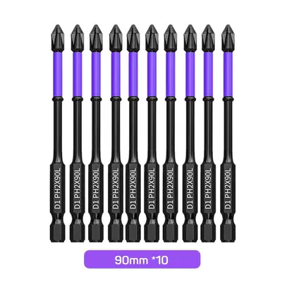 Phillips Magnetic Screwdriver Bit Tools Set for Summer, 90mm Waterproof Anti-slip Screwdriver Bit Tool Set, Impact Driver Bit...