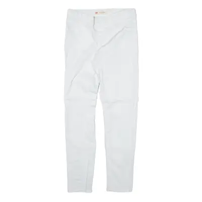 LEVI'S Jeans White Denim Slim Jegging Girls W26 L24