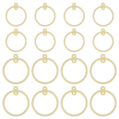 40Pcs 2 Style Alloy Connector Charms