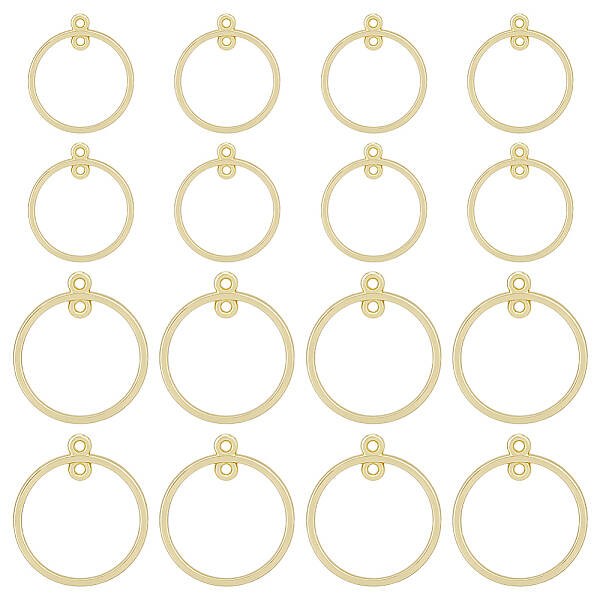 40Pcs 2 Style Alloy Connector Charms