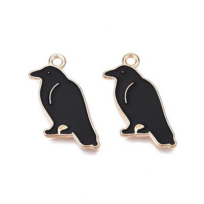 Halloween Theme Alloy Enamel Pendants