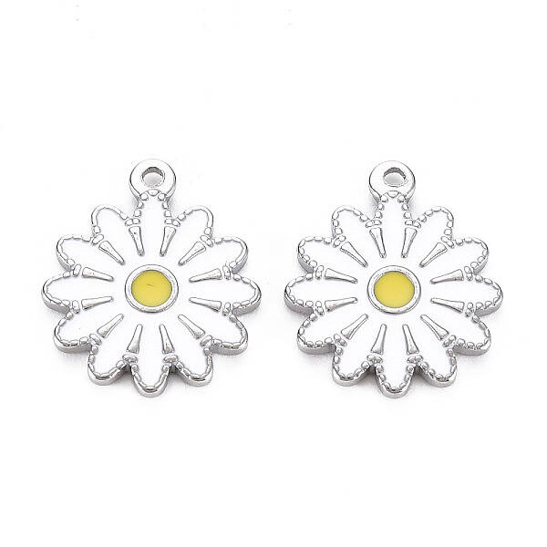 304 Stainless Steel Enamel Pendants