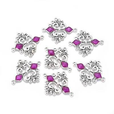 Alloy Enamel Chandelier Component Links