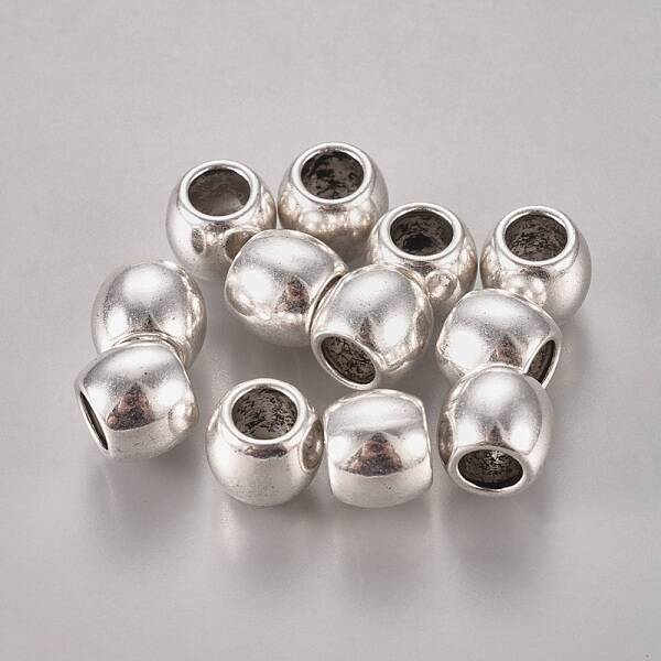 Tibetan Style Alloy European Beads