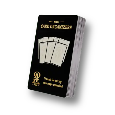Magic the Gathering Organizer Cards: 70 cards for organizing magic the gathering trading collections