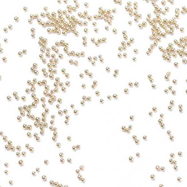 Color Plated DIY 3D Nail Art Decoration Mini Glass Beads