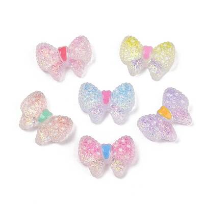 Opaque Resin Bowknot Cabochons