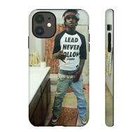 Magsafe/Tough Chief Keef “Lead Never Follow” Phone Case | Hip-Hop iPhone Accessory for Rap & Music Lovers | Urban Streetw...