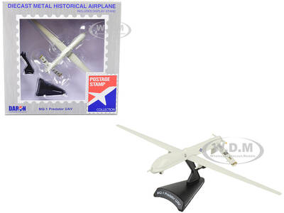 General Atomics MQ-1 Predator UAV Drone Aircraft CIA - United States Air Force 1/87 (HO) Diecast Model by Postage Stamp