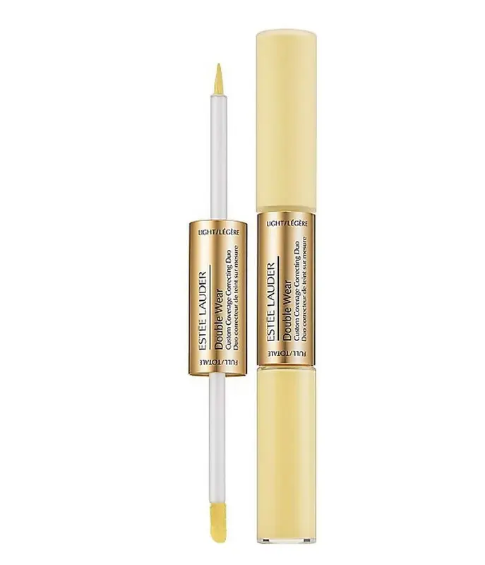 Estee Lauder Double Wear Custom Coverage Duo Liquid Concealer Yellow 14 ml