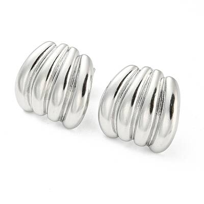 Non-Tarnish 304 Stainless Steel Stud Earrings