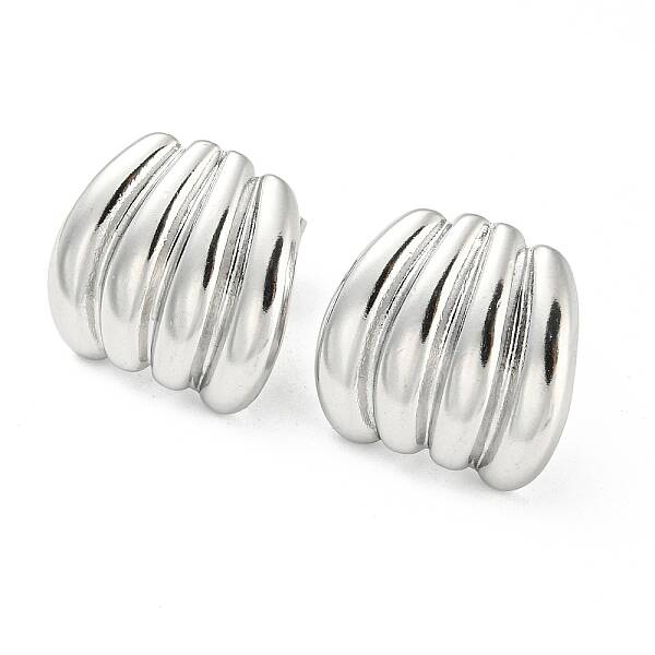 Non-Tarnish 304 Stainless Steel Stud Earrings