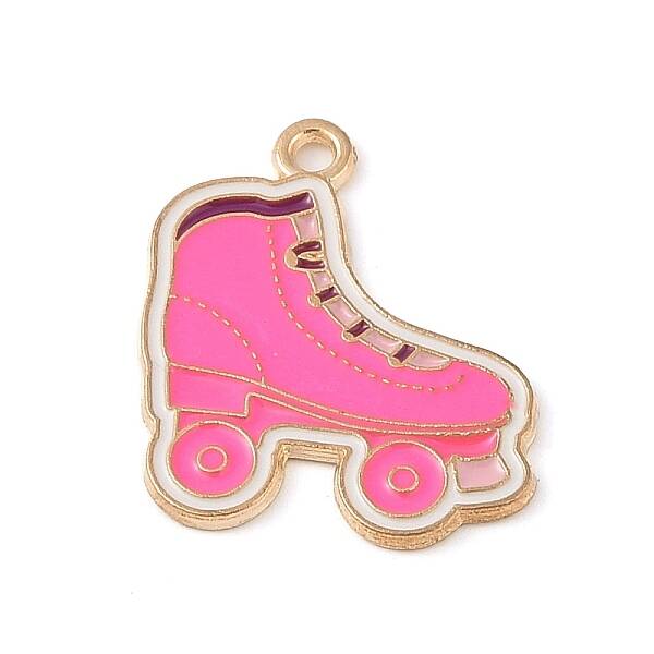 Golden Plated Alloy Eanaml Pendants