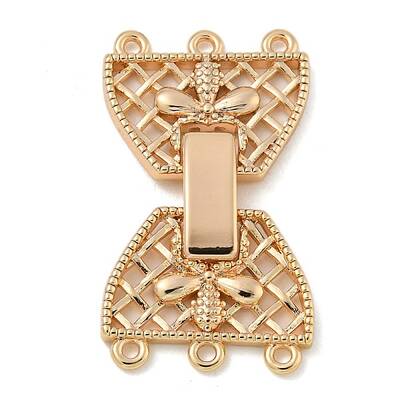 Brass Fold Over Clasps