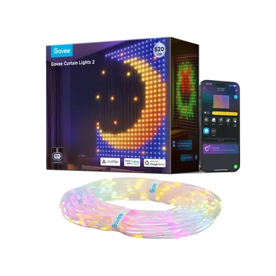 Govee Smart LED Curtain Lights 2 #TikTokShopBacktoSchool