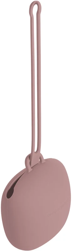 Canpol babies Silicone pacifier holder pink 1 pc