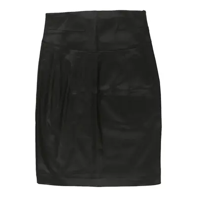 Love Moschino Midi Pencil Skirt - 26W UK 6 Black Acetate | Size: UK 6
