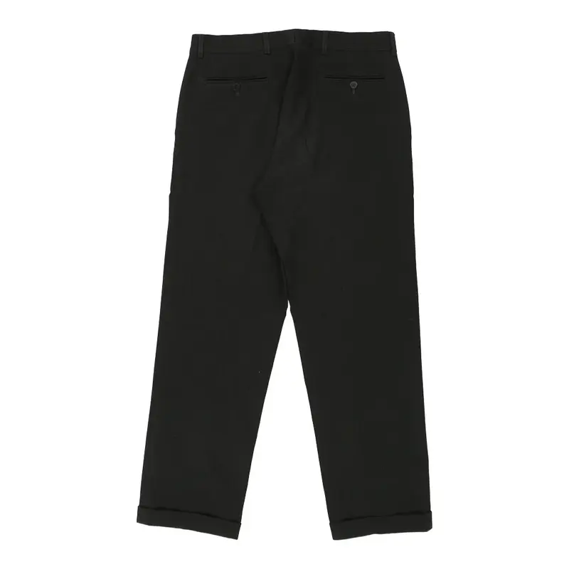 C.P. Company Trousers - 33W 31L Black Cotton