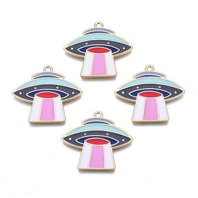 Alloy Enamel Pendants