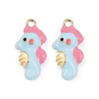 Alloy Enamel Animal Cartoon Pendants
