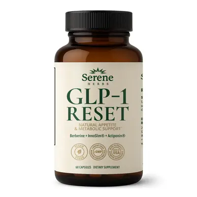 GLP-1 Supplement for Women and Men – Metabolic Support – with Berberine, InnoSlim, Actiponin & African Mango – Natural ...