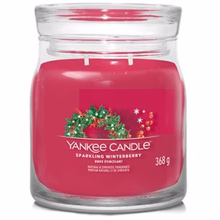 Yankee Candle Sparkling Winterberry Signature candle- 368.0 g