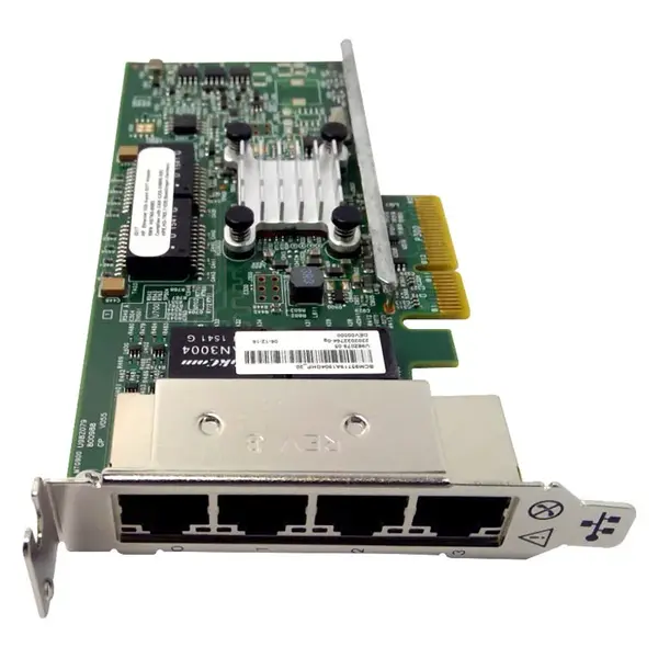 647592-001 HP 4 x Ports 1Gb/s 10/100/1000Base-T PCI-Express 2.0 x4 331T Gigabit Ethernet Network Adapter