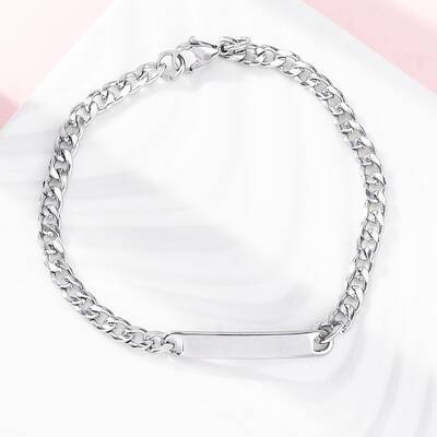304 Stainless Steel Link Chain Bracelets