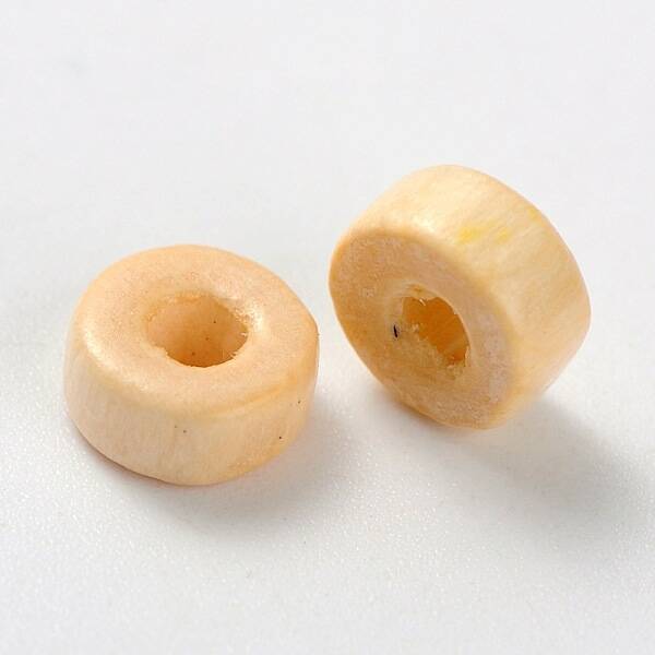 Column Natural Wood Beads