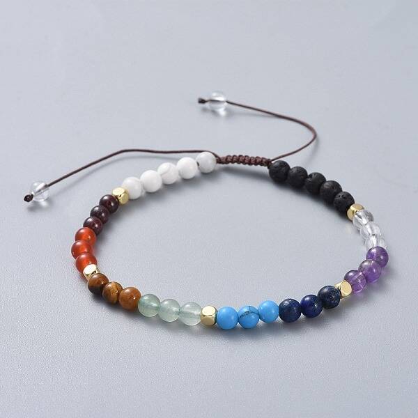 Adjustable Nylon Thread Braided Beads Bracelets