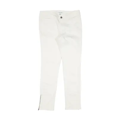 CALVIN KLEIN Trousers Cream Slim Skinny Womens W27 L28